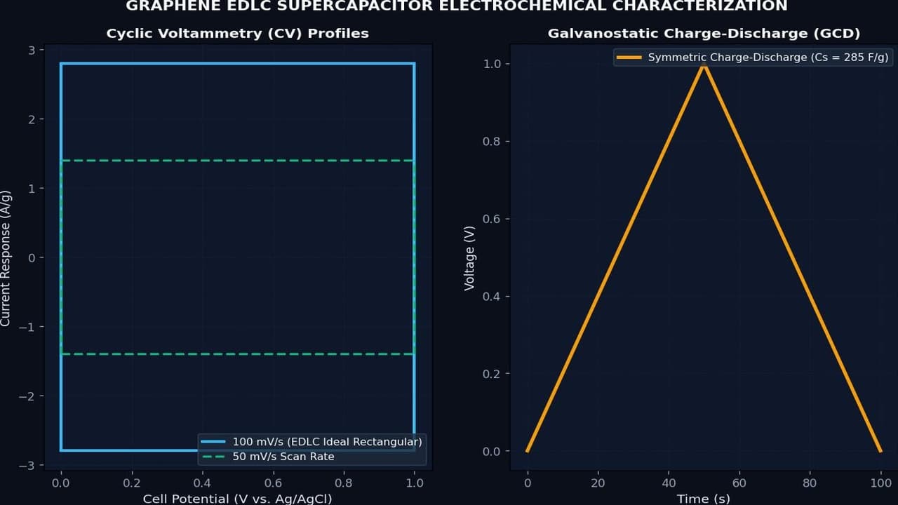 Graphene Supercapacitor Fabrication & Electrochemical Analysis