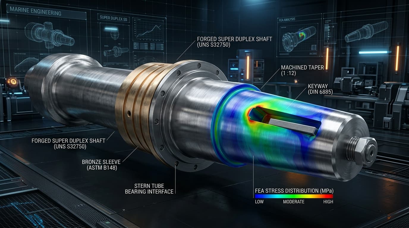 Corrosion-Resistant Marine Propulsion Shaft